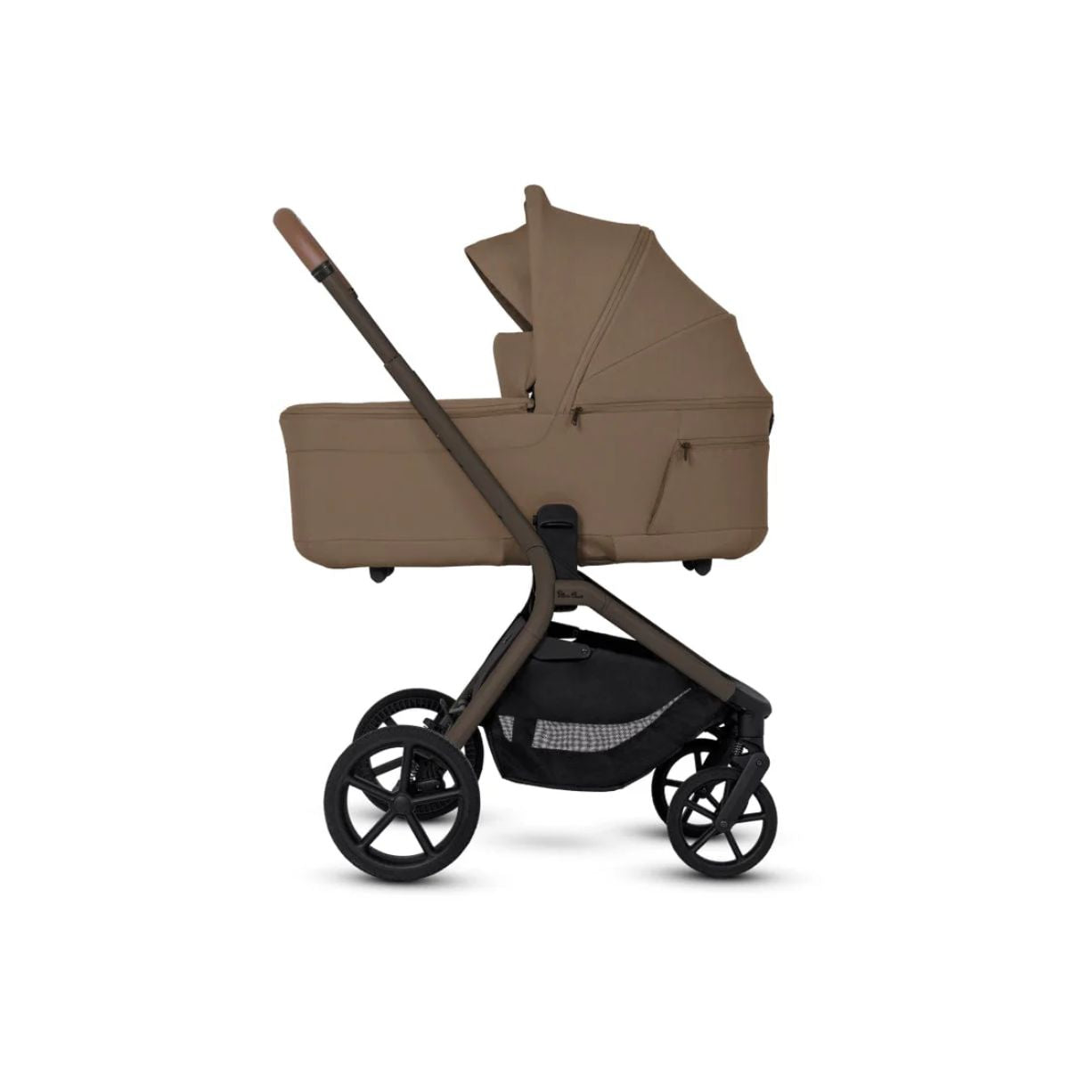 Silver Cross Breez Compact Bassinet - Maple - Overnight Sleep Approved